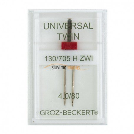Groz-Beckert dviguba adata universali 4,0/80