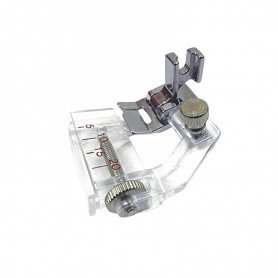 Pėdelė medžiagai apkantuoti juostele (su kojele)